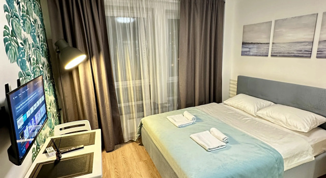 Sovremennaya studiya v Mitino Flat, Reservar Apartamento Hotéis baratos em Moscou