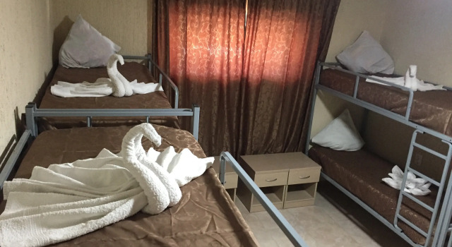 Кровать в общем номере (мужской номер) Гостевой дом Уютный причал