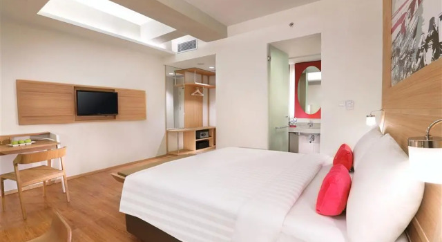 Deluxe Premier Double room fave+ hotel Palembang