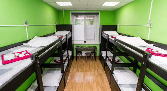 Кровать в общем номере (женский номер) 1 AVTOZAVODSKAYA Hostel