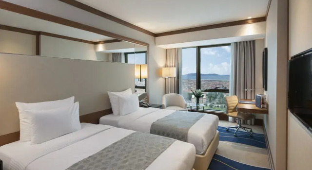 Двухместный номер Deluxe с видом на город Elite World Grand Istanbul Küçükyalı