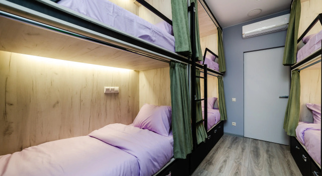 Letto in camerata Ostanovka Hostel IP Keller V.A. Hostel