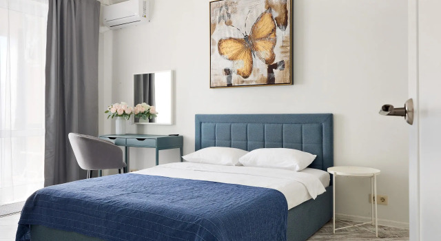 Апартаменты с 2 комнатами с балконом и с красивым видом из окна Апартаменты Family Breeze