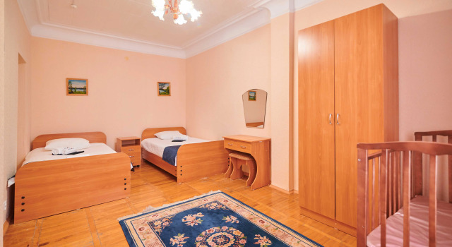 2-Rooms Standard №2 with sofa Double Family room with city view Sever inn Hotel