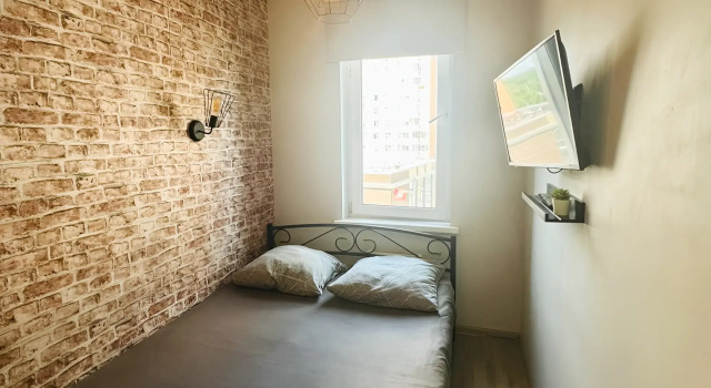 Eco-loft style apartment. Contactless settlement. Check-in 24/7, Reservar Apartamento Hotéis baratos em Moscou