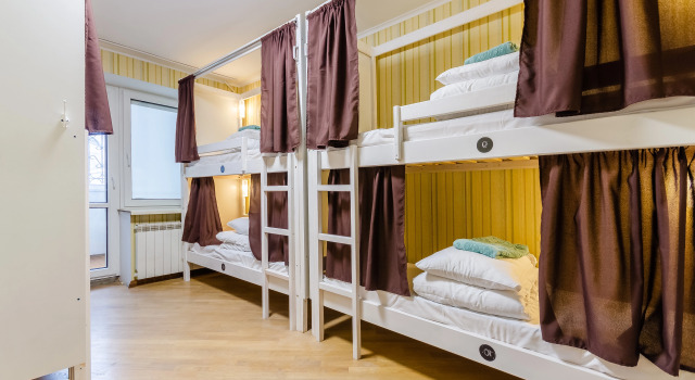 Bett im Wohnheim Sun City Hostel 3