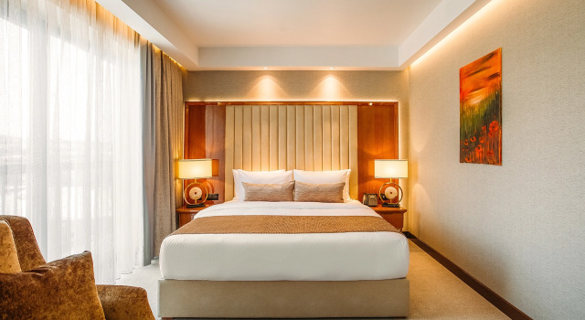 Двухместный люкс Премиум Отель Marjan Plaza