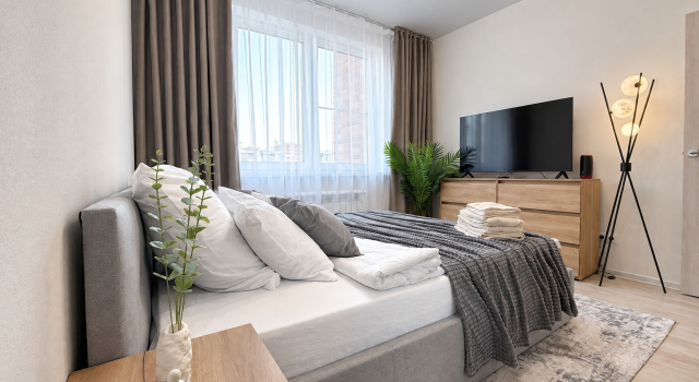 Flat 2-Komnatnaya - 56,6 M², Reserva ahora Apartamento Hoteles en Moscú con aparcamiento, Aparcamiento
