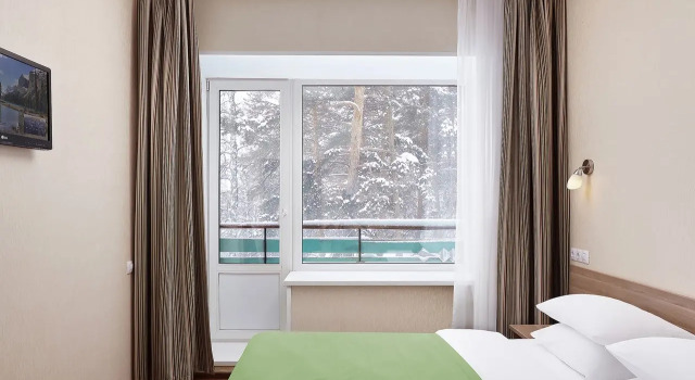 Двухместный номер Comfort (корпус 8) Семейный Курорт Утес