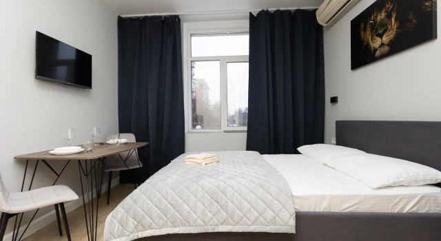 9 Komfortno I Tochka Na Krzhizhanovskogo 14k1 Apartments, Rezervovat Apartmán Hotely v Moskva s parkováním, poblíž Akademicheskaya Metro Station, Parkování