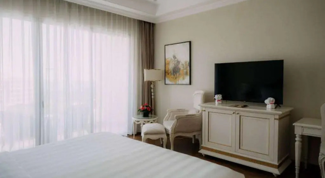 Двухместный номер Deluxe с балконом и с видом на океан Wyndham Grand Phu Quoc