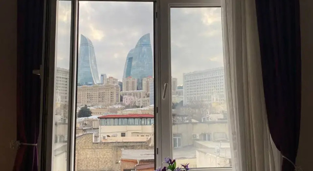 Двухместный люкс с балконом и с красивым видом из окна Qiz Qalasi Boutique Hotel