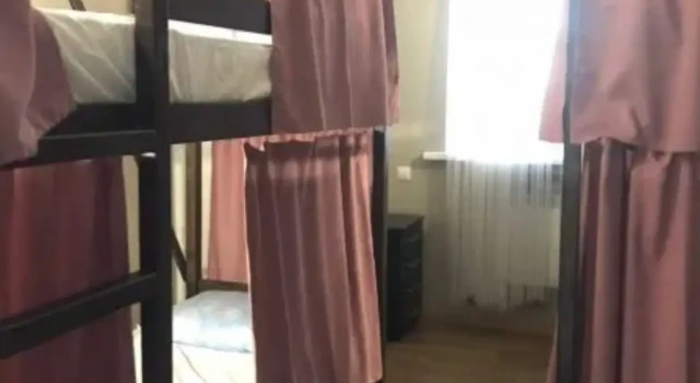 Кровать в общем номере Хостел Пуэрто