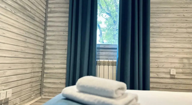 Апартаменты Superior с балконом и с красивым видом из окна Отель Deluxe Park Qusar Resort & Spa