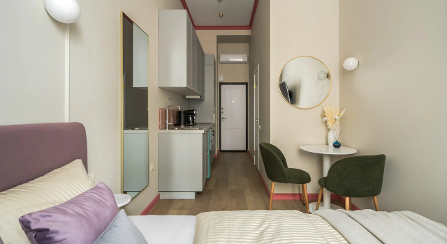 Uyutnye Dlya Dvoikh Apartments, Rezervovat Apartmán Hotely v Petrohrad s parkováním, Parkování