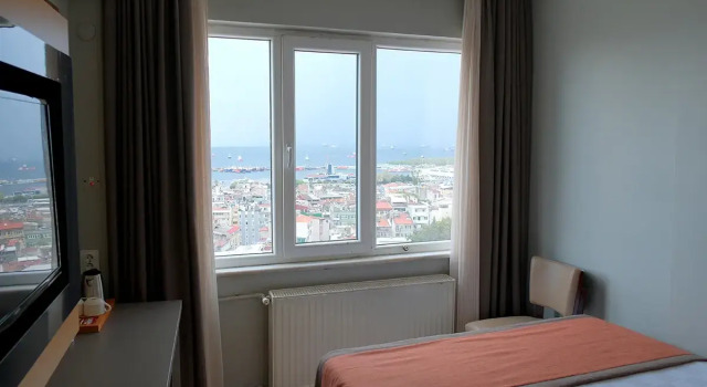 Одноместный номер с видом на море Benler Otel Laleli ISTanbul