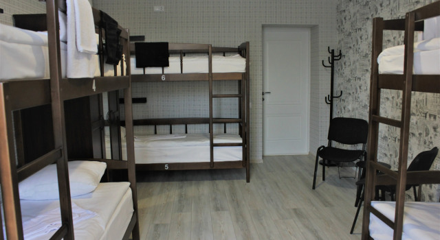 Кровать в общем номере (мужской номер) Меблированные комнаты OKey Home