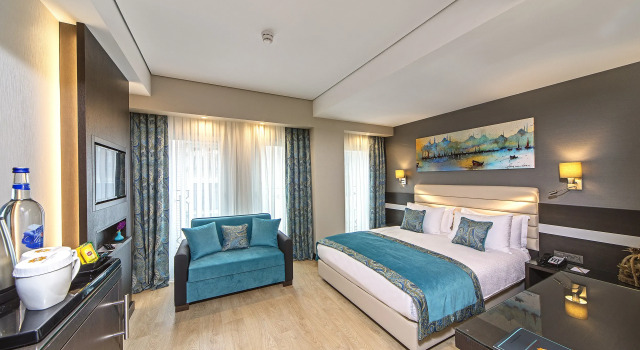 Двухместный номер Deluxe с видом на город Mukarnas Taksim Hotel