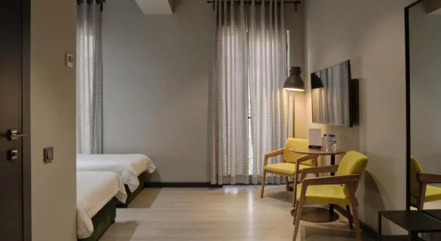 Camera doppia Superior con balcone Sapiens Hotel