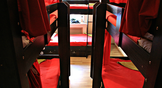 Кровать в общем номере Хостел Лайк / Like Hostel