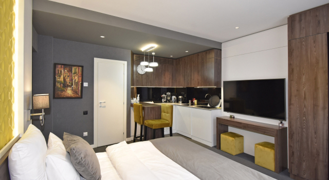 Birinci sınıf çift kişilik oda Avenue ApartHotel