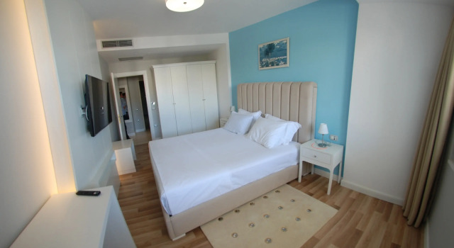 Апартаменты Deluxe с 2 комнатами с балконом и с красивым видом из окна Limani Deluxe Apartments