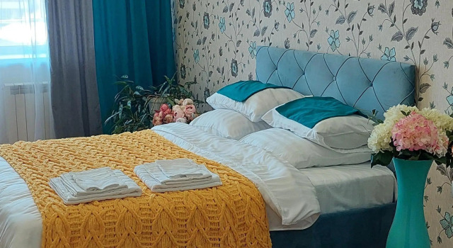 Abakan.Apart na Aviatorov Flat, Rezervovat Apartmán Wellness hotely v Chakaská republika, SPA