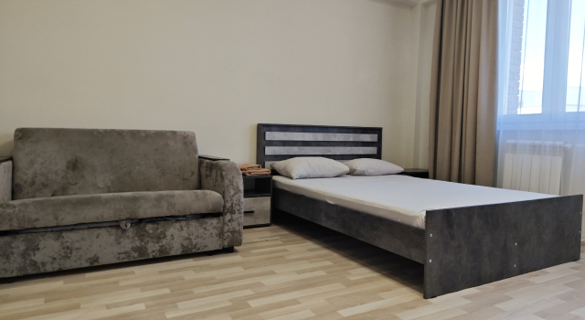 Vozle Parka Yubileyny Pryamye Marshruty Vostochny Flat, Prenota Appartamento Hotel a Buryatia con parcheggio, Parcheggio