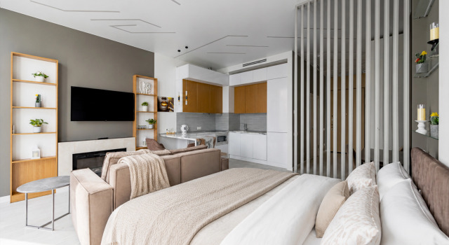 Na Krasnogvardeyskom Apartments, Prenota Appartamento CAO Area Mosca, vicino a Centro commerciale AFIMALL