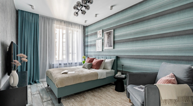 Апартаменты c 1 комнатой с балконом и с красивым видом из окна Квартира Merino Home Кумир