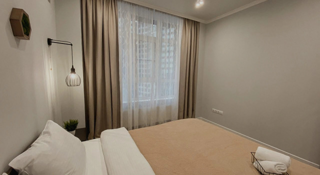 Green FOX iz trekh komnat v ZhK Atmosfera Flat, Réserver Appartement Astrakhan Astrakhan Region