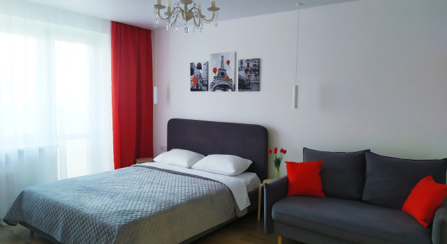 V Novom Dome V Rayone Novopatrushevo Flat, Book Apartment Hotels in Tyumen Region with Parking, Parking