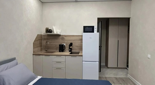 Studiya V Sofitakh V Zhk Oskar Flat, Boek Appartement Hotels in Kraj Altaj met parkeren, Parkeren