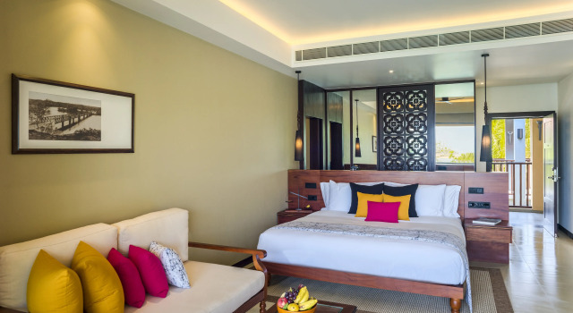 Двухместный номер Deluxe с видом на океан Курортный отель Anantara Kalutara Resort