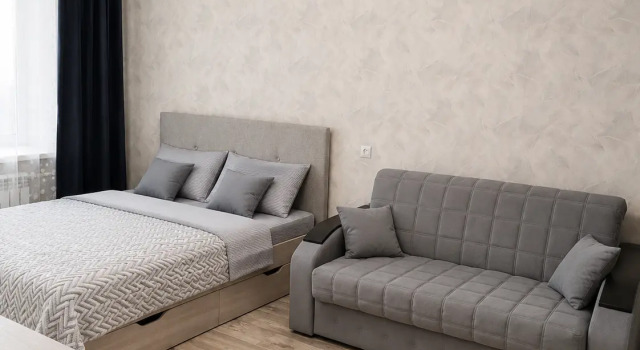 s uyutnoj spal'nej i divanom-krovat'yu | Alikorn24 Flat, Rezervovat Apartmán Podolsk 