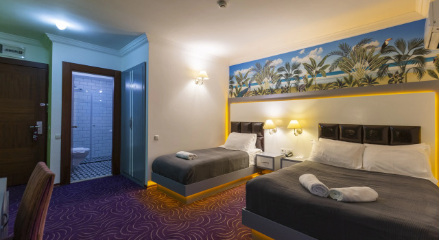 Трёхместный номер Mene City Hotel