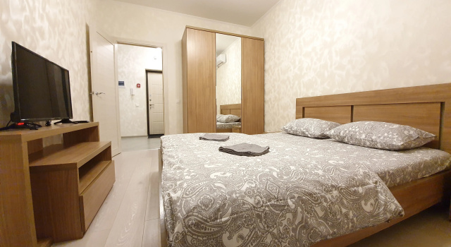 1/kom Starokrymskaya Apartments, Buchen Sie Ferienwohnung Südwestlicher Verwaltungsbezirk Moskau, in der Nähe von Uliza Skobelewskaja