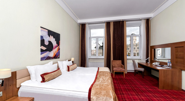 Двухместный номер Комфорт с видом на город Отель Best Western Plus Центр