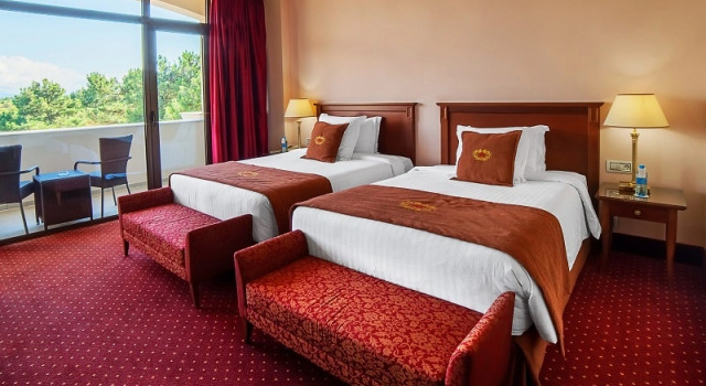 Номер Семейный с балконом и с видом на сад Kobuleti Georgia Palace Hotel & Spa