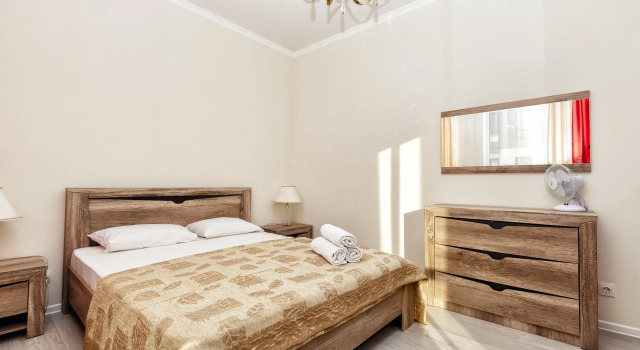 Trekhkomnatnye S Vidom Na Expo Shar Apartments, Rezerwuj Apartament Astana Kazachstan