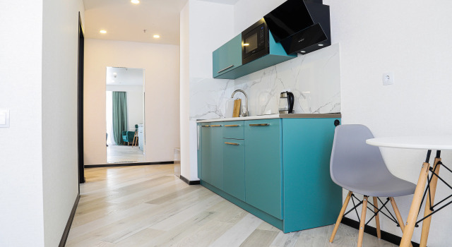 Апартаменты c 1 комнатой с балконом и с красивым видом из окна hotel Qumli