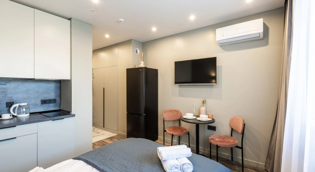 1122 Leninskiy Pr 158 Apartments, Rezervovat Apartmán Hotely v ZAO Area s parkováním, Parkování