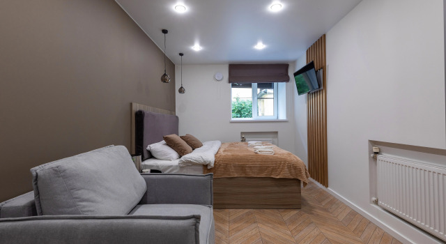 Трёхместные Апартаменты Комфорт Апарт-отель Комплекс апартаментов Port Comfort by Moyka