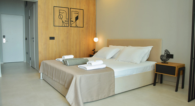 Standard huone parvekkeella merinäköala Hotel Aytar More