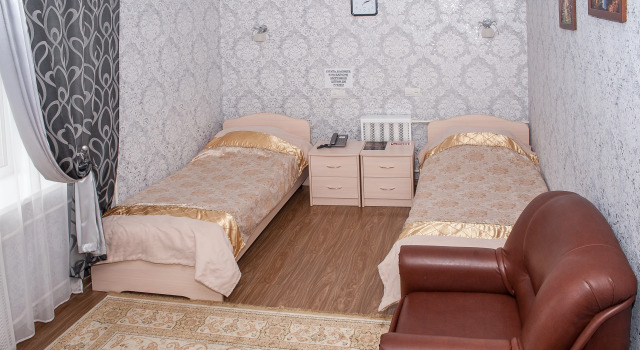 Superior Dvoulůžkový s manželskou postelí pokoj a výhledem Atrium Hotel