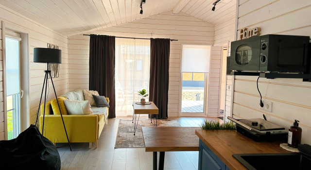 V Yuryevo1 Private House, Buchen Sie Ferienhaus Villen in Oblast Nowgorod, Villa