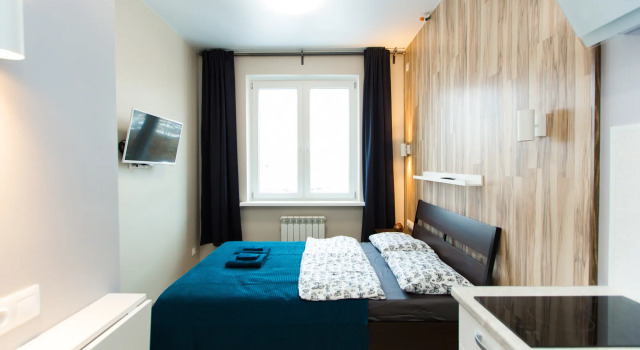 62.2 Profsoyuznaya Apartments, Rezervasyon Daire UZAO Area Moskova, Konkovo Metro Station yakınında