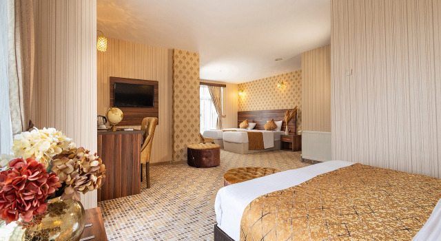 Семейный номер Deluxe с красивым видом из окна Niva Atakum Otel