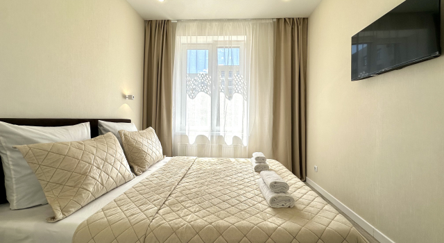 Four Seasons Uyutnaya Yevro-Dvushka V Tsvetakh Bashkirii Flat, Rezervovat Apartmán Hotely v Bashkortostan s parkováním, Parkování