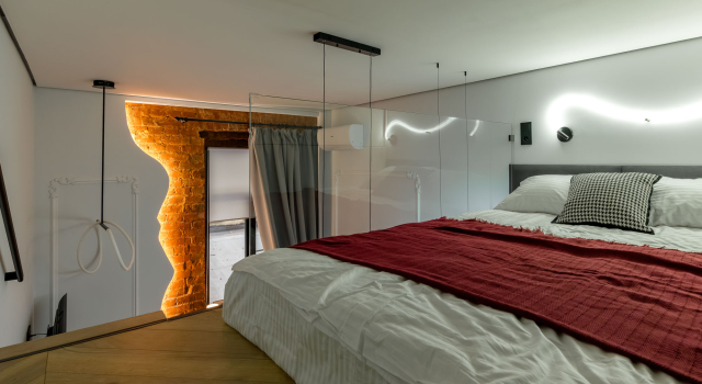 Ddvukhurovnevaya studiya Apart Komfort | 4 chel | Bolshoi Teatr | Konditsioner | m. Pushkinskaya Apartments, Rezervovat Apartmán Hotely v Moskva s parkováním, poblíž Lenkom Theatre, Parkování
